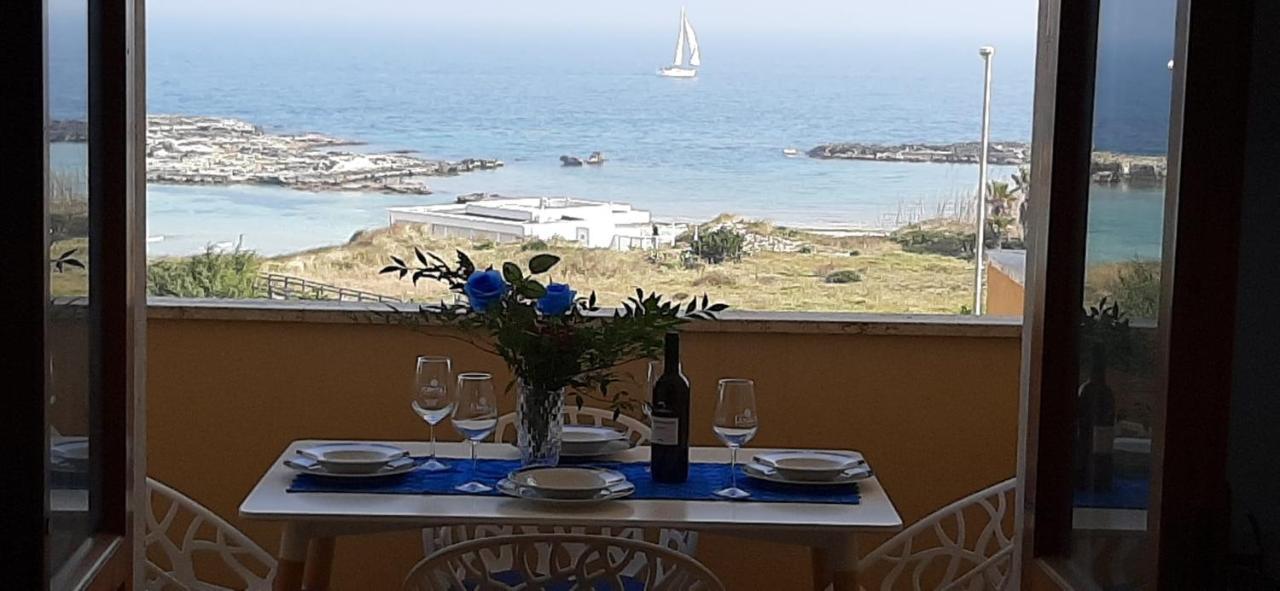 Bilocale Punta Rosa - Fronte Spiaggia Otranto Exteriör bild