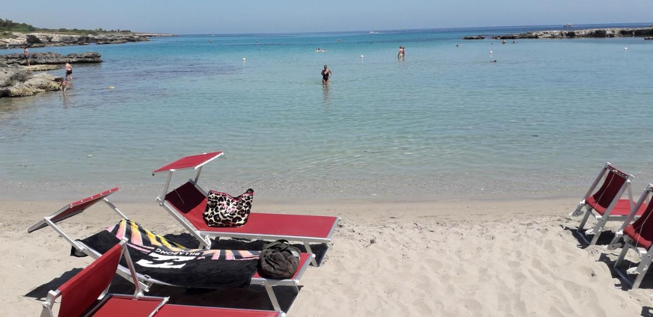Bilocale Punta Rosa - Fronte Spiaggia Otranto Exteriör bild