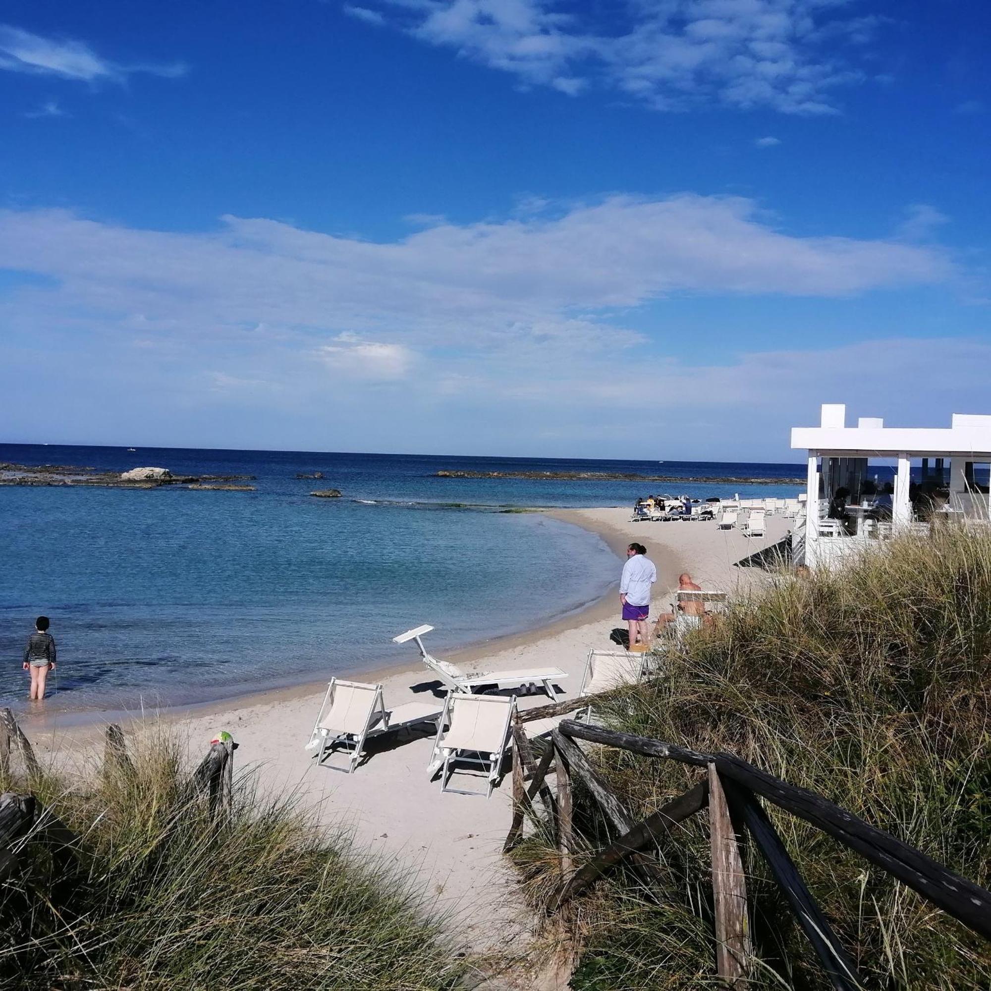 Bilocale Punta Rosa - Fronte Spiaggia Otranto Exteriör bild